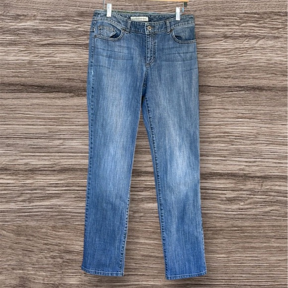 Chico’s Platinum Denim Ultimate Fit Slim Leg Jeans - Picture 1 of 16